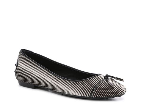 Tod's Ballerina Gomma Laccetto Ballet Flat .